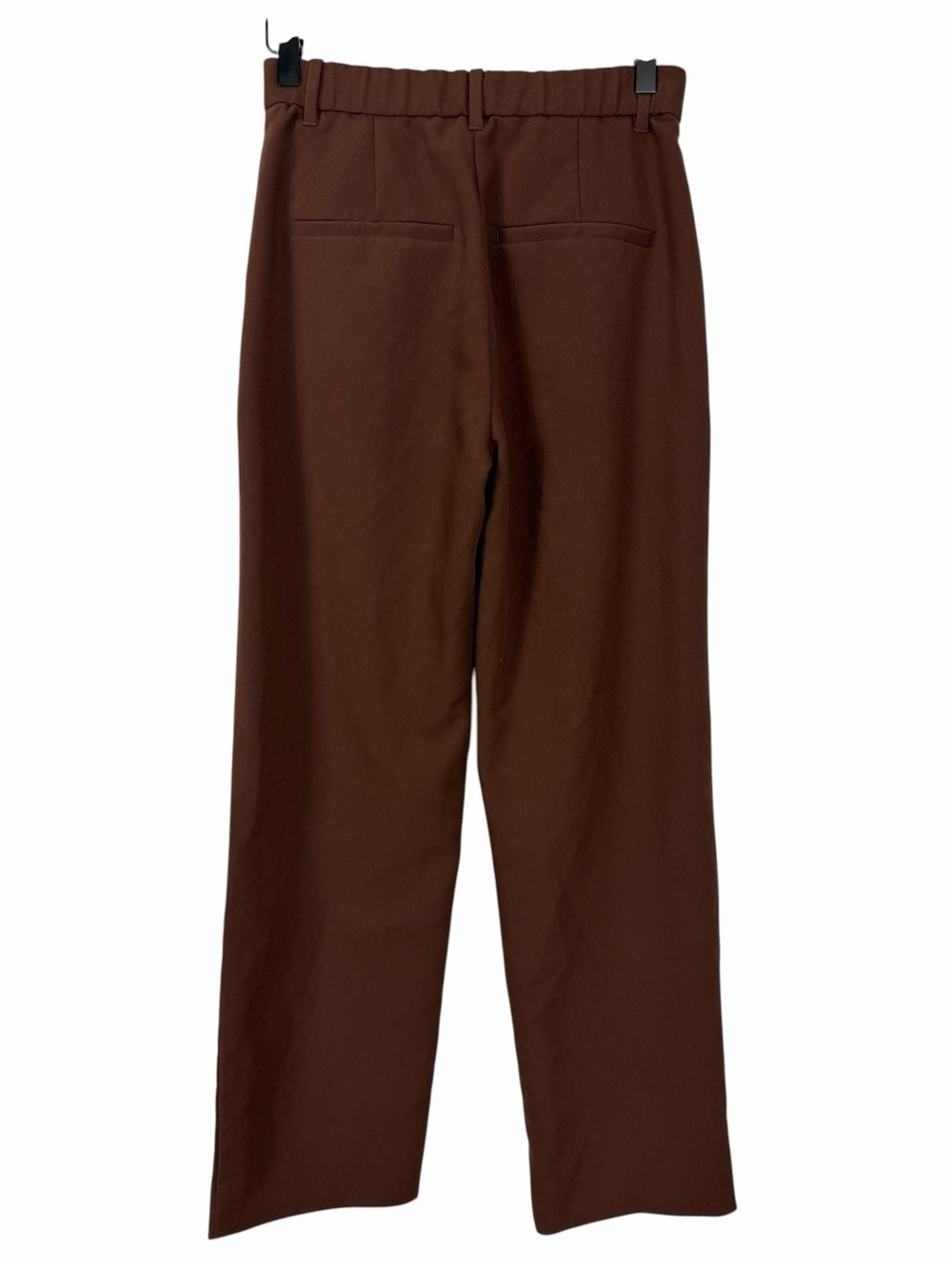 Abercrombie & Fitch Dress Pants Trousers High Rise Straight Leg Brown Size 26 - Picture 5 of 8